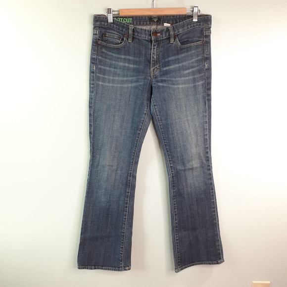 J Crew Bootcut Stretch Denim Jeans Size 31
